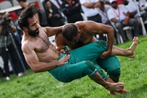 ANKARA (AA) – 1. Taha Akgül Karakucak Güreşleri başpehlivanı, finalde