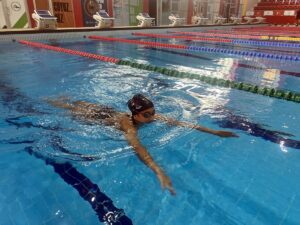 MERSİN (AA) – ALEYNA COŞKUN – Milli yüzücü Ela İşcan,