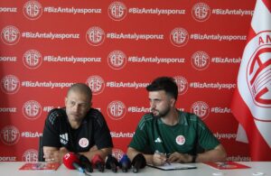 ANTALYA (AA) – Trendyol Süper Lig ekiplerinden Antalyaspor'un teknik direktörü