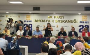 ANTALYA (AA) – Antalya ve Burdur'da, AK Parti'nin 23'üncü kuruluş
