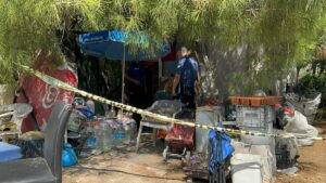 ANTALYA (AA) – Antalya'nın Muratpaşa ilçesinde çadırda yaşayan kişi ölü