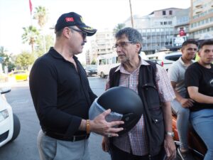 AYDIN (AA) – Aydın'ın Nazilli ilçesinde polis ekipleri, farkındalık oluşması