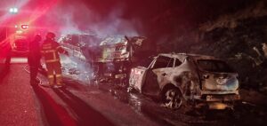 BALIKESİR (AA) – Balıkesir'de otomobilin tıra çarpması sonucu meydana gelen