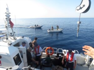 ANKARA (AA) – Milli Savunma Bakanlığı (MSB) Çeşme açıklarında batan