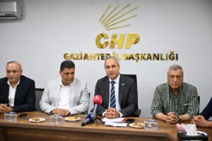GAZİANTEP (AA) – CHP Genel Başkan Yardımcısı Suat Özçağdaş, Gaziantep'te