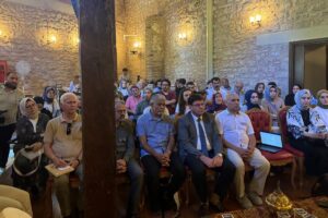 İSTANBUL (AA) – Yazar Beşir Ayvazoğlu ve Mimar Celaleddin Çelik,