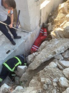 HATAY (AA) – Hatay'ın merkez Antakya ilçesinde, depremde hasar alan