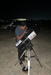 KERKÜK (AA) – Irak'ın Kerkük kentinin güneyinde, ışık kirliliğinin en