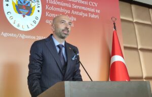 ANTALYA (AA) – Kolombiya'nın Antalya Fahri Konsolosluğu için açılış töreni