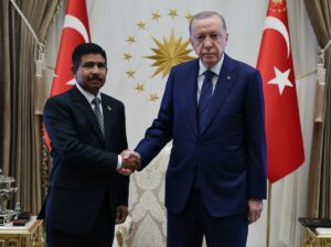 ANKARA (AA) – Cumhurbaşkanı Recep Tayyip Erdoğan, Maldivler Büyükelçisi Abdul