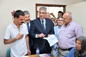 - "Sağlık hizmetlerini Osmaniye'mizde daha iyi sunabilmek için elimizden geleni