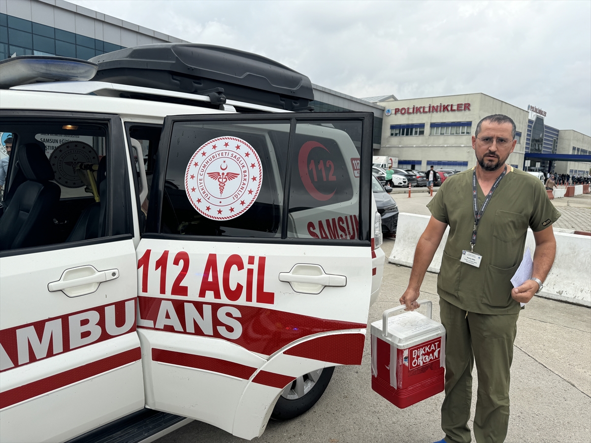 Samsun'da beyin ölümü gerçekleşen genç kızın organları 5 kişiye umut oldu