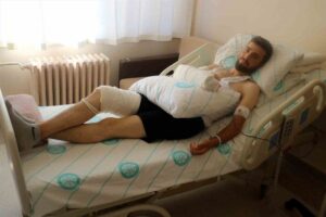 SİVAS (AA) – Sivas'ın Divriği ilçesinde yılan sokması sonucu yaralanan