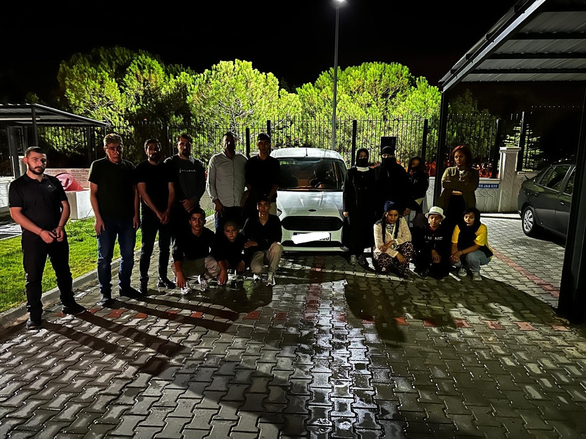TEKRİDAĞ (AA) – Tekirdağ'da yasa dışı yollarla yurda girdiği tespit