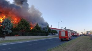 TEKİRDAĞ (AA) – Tekirdağ'ın Çerkezköy ilçesinde plastik madde üretimi yapan