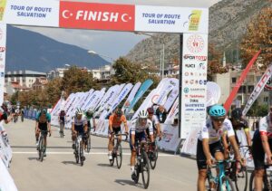 AMASYA (AA) – 2. Uluslararası Kurtuluş Yolu Bisiklet Turu'nun Havza-Amasya