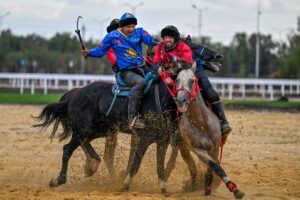 - Türkiye'nin Kökpar takımı da Kazakistan'daki organizasyonda mücadele ediyor