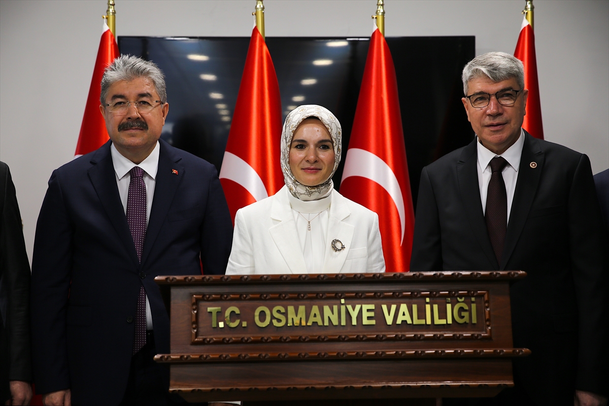Aile ve Sosyal Hizmetler Bakanı Göktaş, Osmaniye'de konuştu: