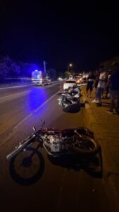 ANTALYA (AA) – Alanya’da motosikletin bariyerlere çarpması sonucu 1 kişi