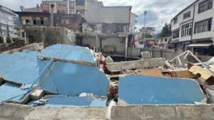 - "Çocuklara bir şeyler alacaktım. Bakkala onun için gidiyordum, baktım