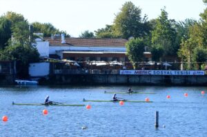 EDİRNE (AA) – Edirne'de Meriç Nehri'nde oluşturulan parkurda düzenlenen Balkan