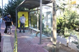 BURDUR (AA) – Burdur'da otobüs durağında beklerken bir kişinin av