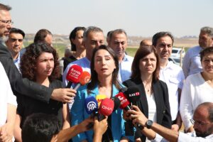 DİYARBAKIR (AA) – DEM Parti Eş Genel Başkanı Tülay Hatimoğulları,
