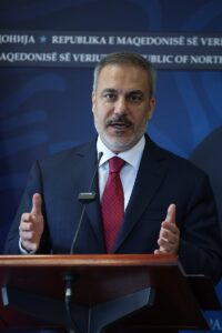 ANKARA (AA) – Dışişleri Bakanı Hakan Fidan, Balkanlar'da karşı karşıya