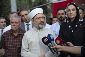 AYDIN (AA) – Diyanet İşleri Başkanı Ali Erbaş, Batı Şeria'da