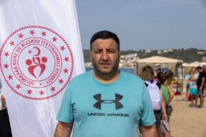 EDİRNE (AA) – Edirne'nin Keşan ilçesinde 3. Türkiye Açık Su