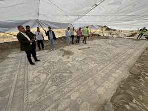ELAZIĞ (AA) – Elazığ'da bir tarla sahibinin fidan dikmek için