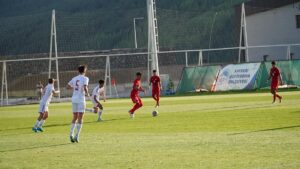 - 16 Yaş Altı Futbol Milli Takımı, ikinci maçında Danimarka'yı