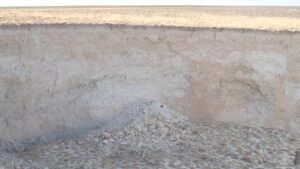 KONYA (AA) – Konya'nın Karapınar ilçesinde 100 metre çapında ve