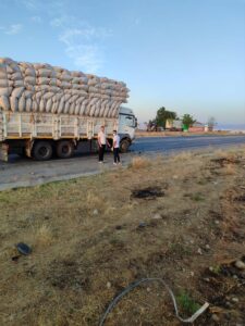 MUŞ (AA) – Muş'ta küçükbaş hayvan sürüsüne çarpan otomobile arkadan