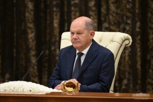 TAŞKENT (AA) – Almanya Başbakanı Olaf Scholz, Özbekistan’ın tarihi Semerkant