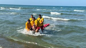 SAMSUN (AA) – Samsun'da 1 Haziran'da açılan deniz sezonunun ardından