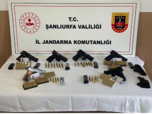 ŞANLIURFA (AA) – Şanlıurfa'nın Haliliye ilçesinde düğünde havaya ateş açtığı