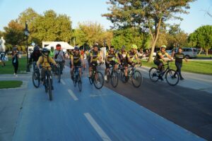 TEKİRDAĞ (AA) – Tekirdağ'da, Avrupa Hareketlilik Haftası dolayısıyla düzenlenen bisiklet