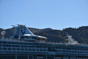 MUĞLA (AA) – Malta bayraklı "Marella Discovery" adlı kruvaziyer, çıktığı