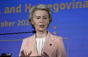 SARAYBOSNA (AA) – Avrupa Birliği (AB) Komisyonu Başkanı Ursula von