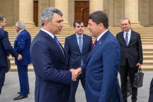 BAKÜ (AA) – Adalet Bakanı Yılmaz Tunç, Azerbaycan'da Başbakan Yardımcısı
