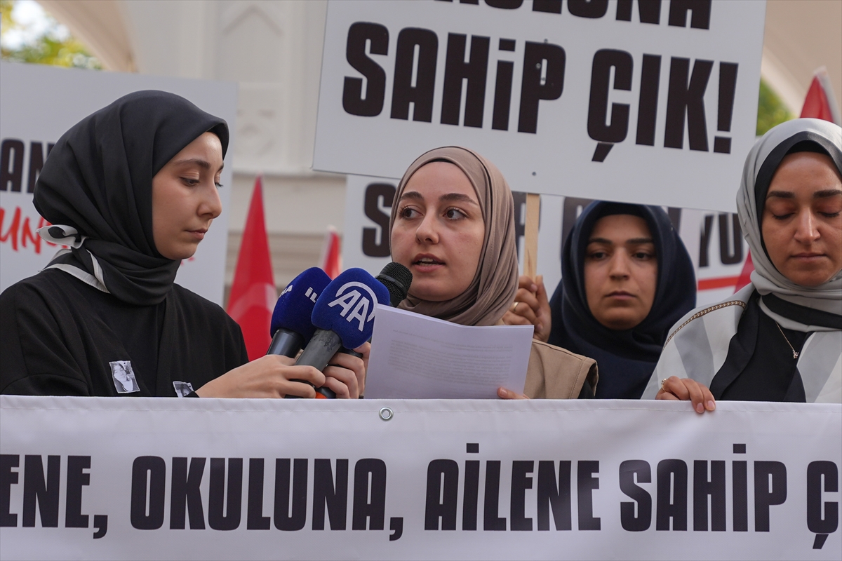 Ankara Genç İHH'den kadına yönelik şiddete protesto
