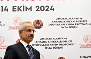 ANKARA (AA) – Ulaştırma ve Altyapı Bakanı Abdulkadir Uraloğlu, son