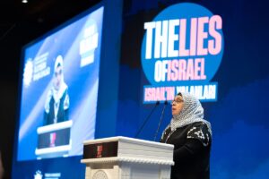 ANKARA (AA) – Cumhurbaşkanlığı İletişim Başkanlığınca Ankara'da "İsrail'in Yalanları (The