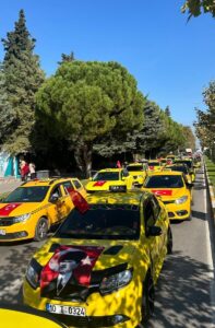 BALIKESİR (AA) – Balıkesir'de taksici esnafı, TUSAŞ'ın Ankara'nın Kahramankazan ilçesindeki