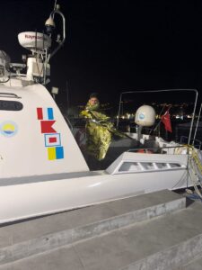 MUĞLA (AA) – Muğla'nın Bodrum ilçesi açıklarında yüzerek yurt dışına