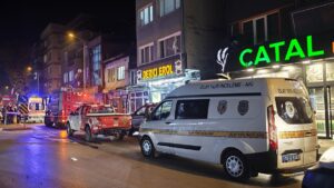 BURSA (AA) – Bursa'nın İnegöl ilçesinde, bir evde çıkan yangında