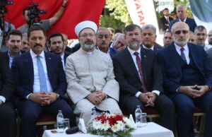 HATAY (AA) – Diyanet İşleri Başkanı Ali Erbaş, Hatay'da yapımı