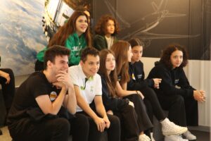 İSTANBUL (AA) – Doğa Koleji lise öğrencileri, Newton Uçuş Akademisi