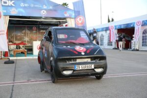 ADANA (AA) – Gümüşhane Üniversitesi öğrencilerinin tasarladığı elektrikli araç, Adana'da